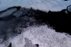 Ручей зимой